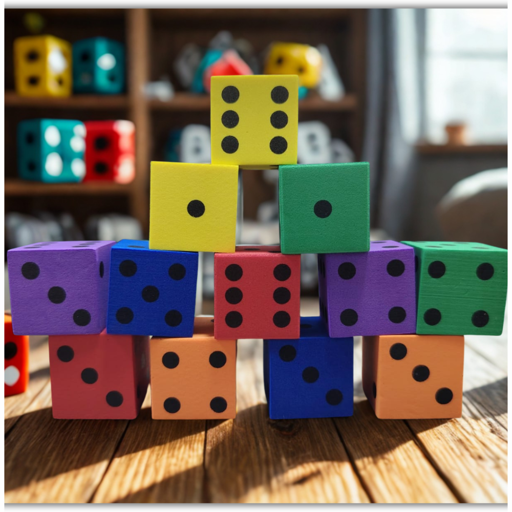 CUBOS EN ESPUMA DE ESTIMULACION X6UNDS - OMC-508