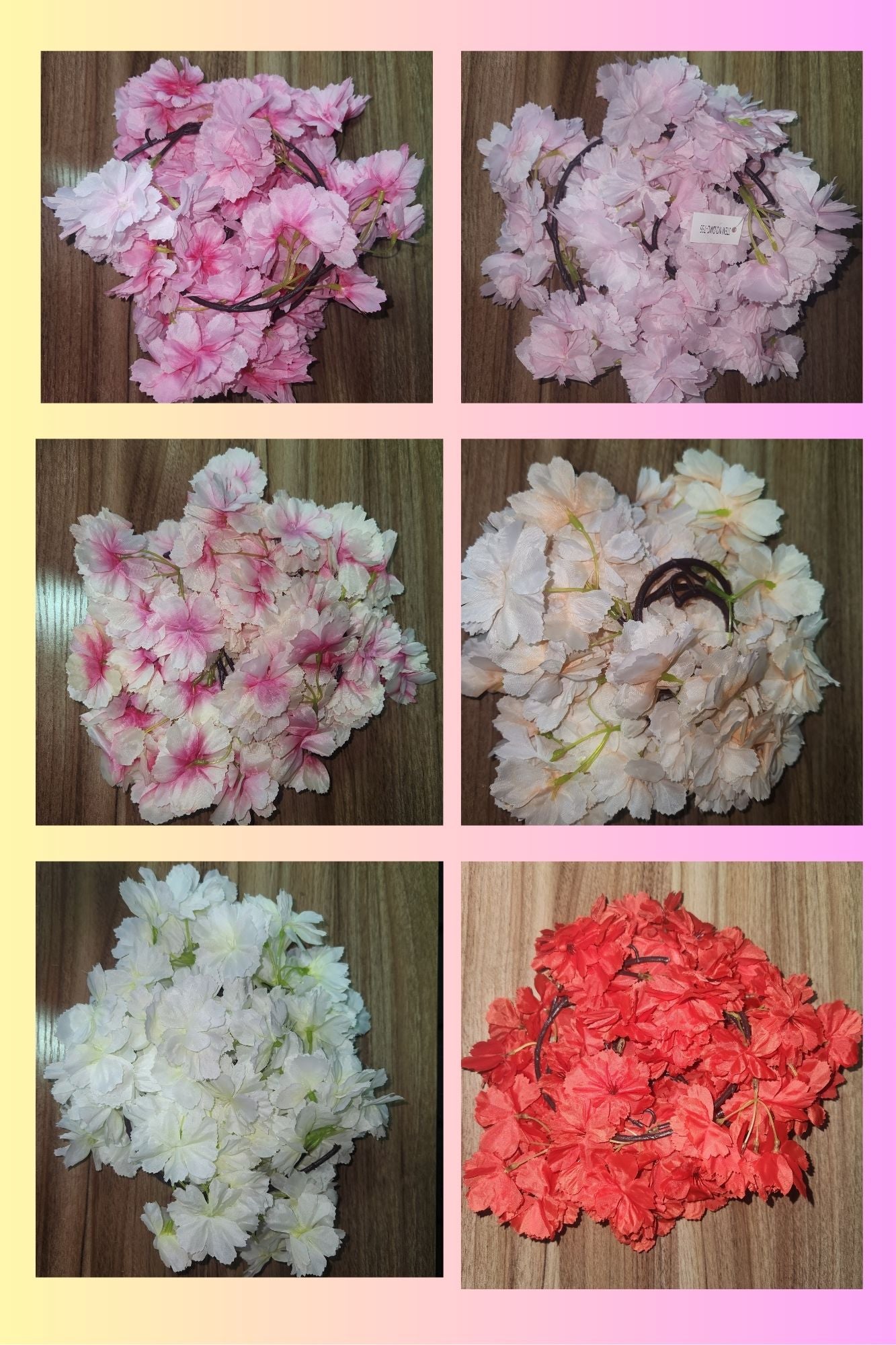 GUIRNALDA FLOR DE CEREZO ARTIFICIAL X6UNDS OMC-735