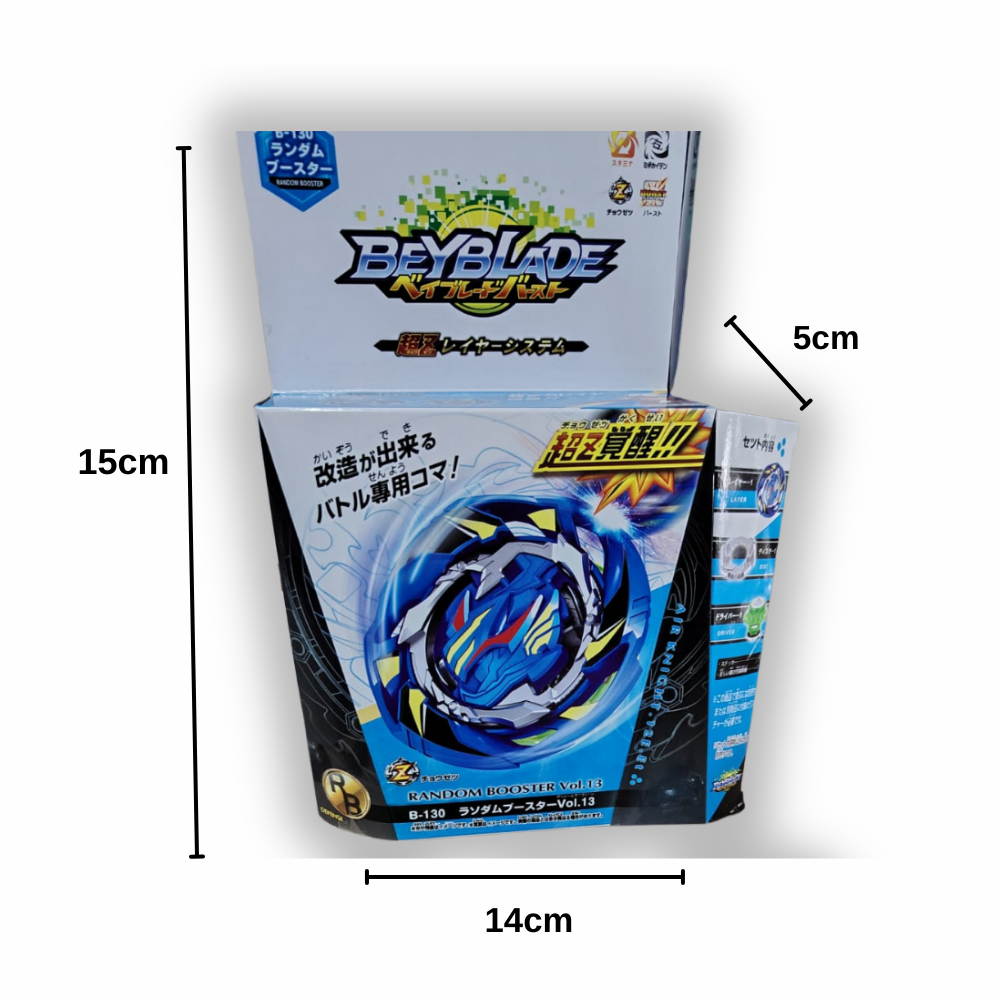 TROMPO BEYBLADE AZUL X6UNDS - GF130D
