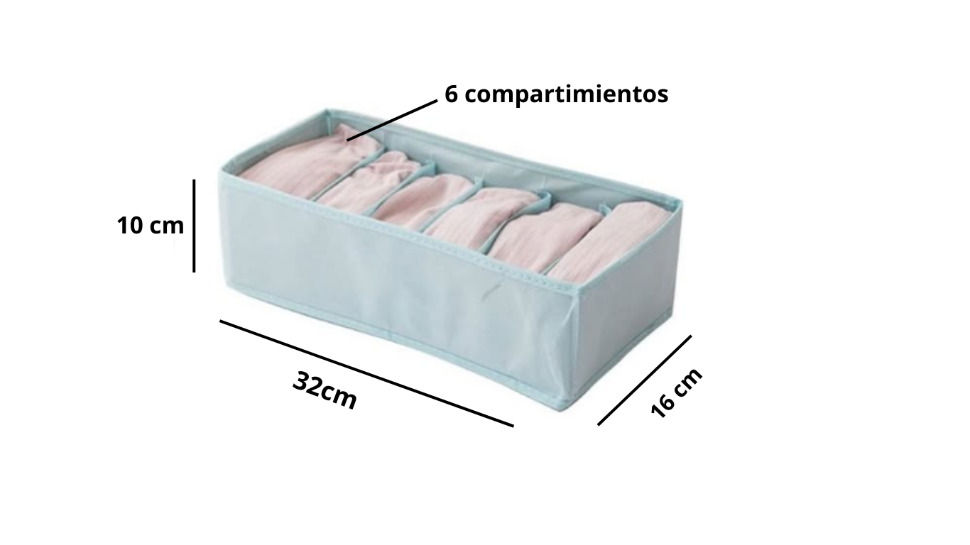 ORGANIZADOR ROPA X6 Unds OMC-699