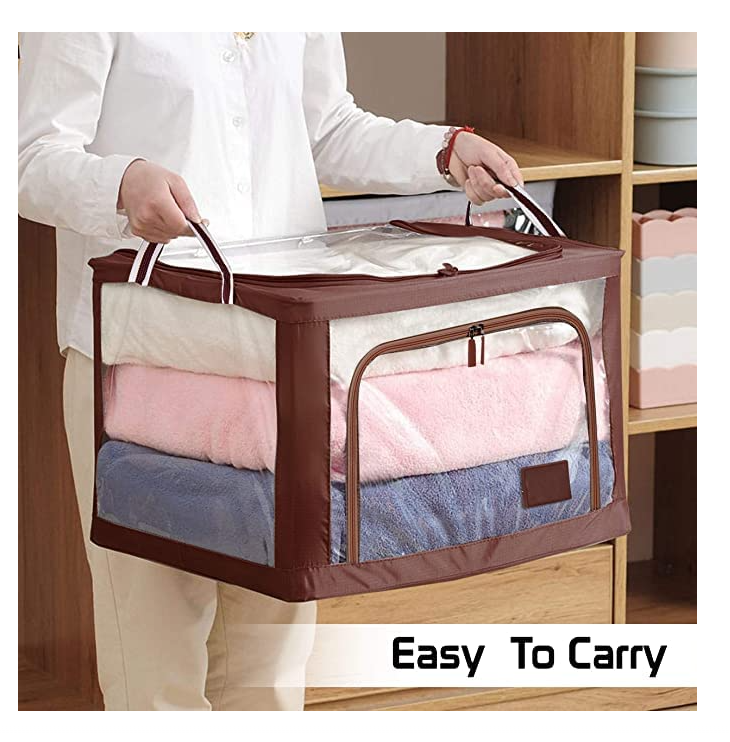 Bolsa Organizador De Ropa Almacen Cobijas Sabanas X6 Unds OMC-706