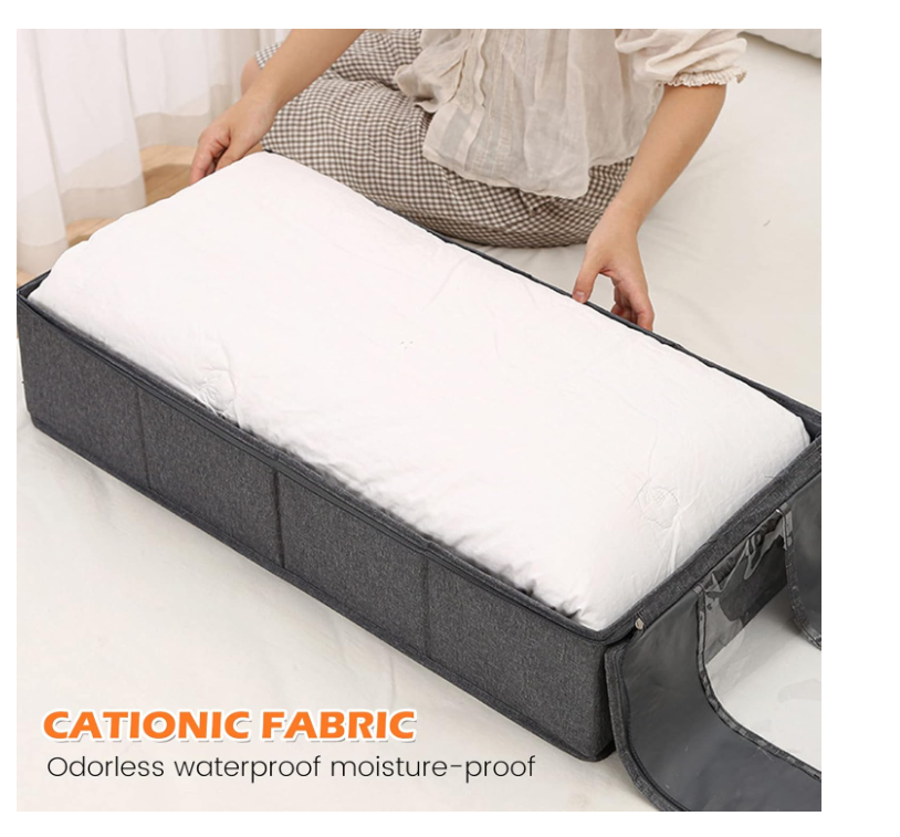 Amj Cesta De Almacenamiento Plegable Para Debajo De La Cama X6 Unds OMC-704