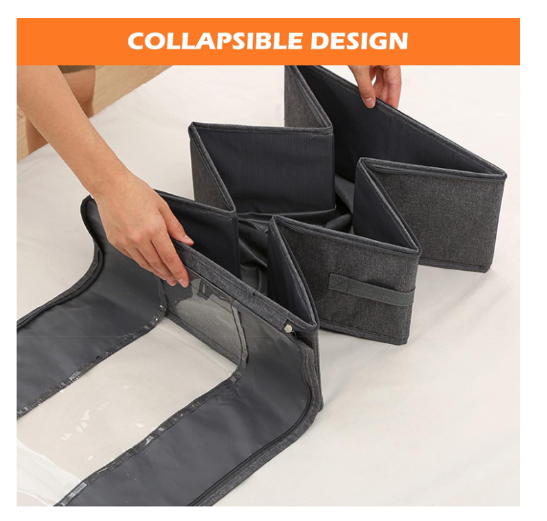 Amj Cesta De Almacenamiento Plegable Para Debajo De La Cama X6 Unds OMC-704