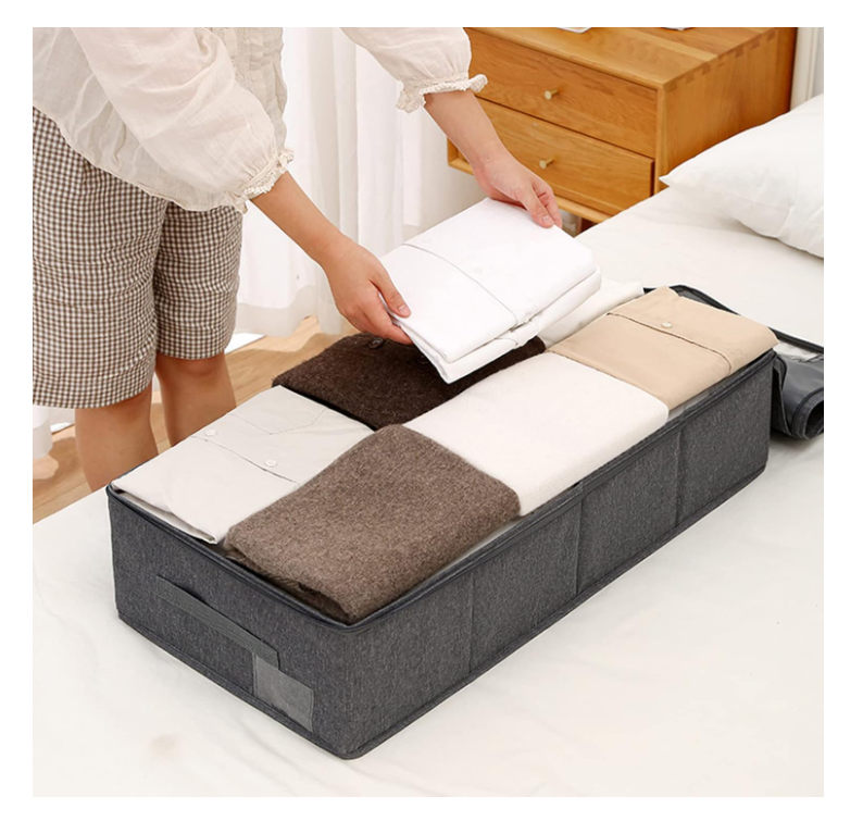 Amj Cesta De Almacenamiento Plegable Para Debajo De La Cama X6 Unds OMC-704