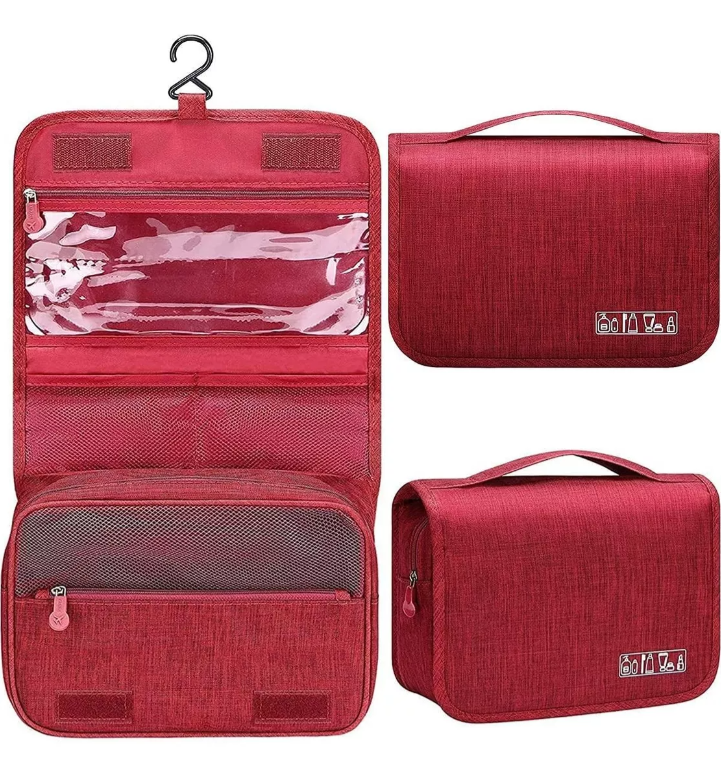 Neceser De Viaje Para Aseo Personal X6 Unds OMC-697