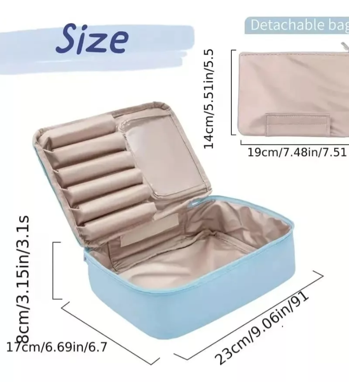 Cosmetiquera Neceser Grande Hermoso Diseño X6 Unds OMC-696
