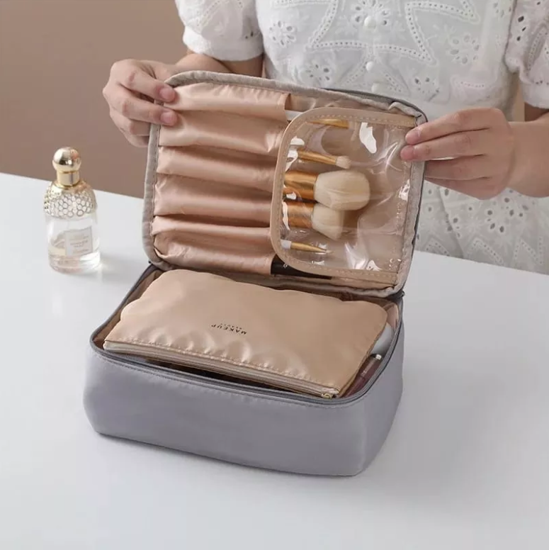 Cosmetiquera Neceser Grande Hermoso Diseño X6 Unds OMC-696