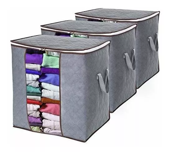 Bolsa Organizador De Cobijas Ropa Maleta X6 Unds OMC-701