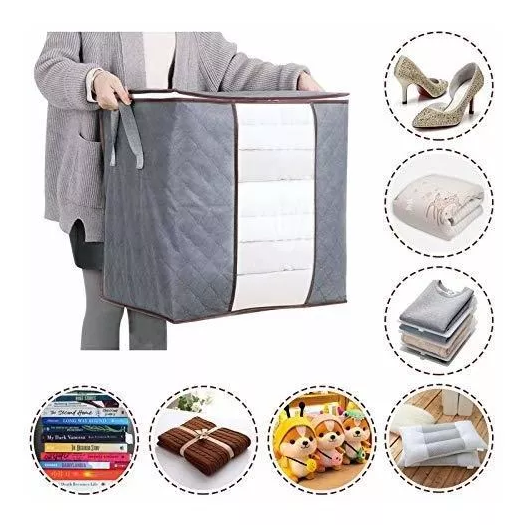 Bolsa Organizador De Cobijas Ropa Maleta X6 Unds OMC-701