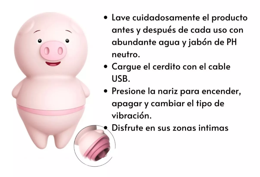 Vibrador De Lengua Estimulador De Clítoris Pezones X6 Unds OMC-350