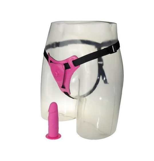 Arnes Con Dildo Consolador Unisex X6 Unds OMC-402
