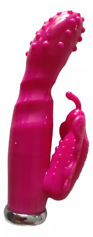 Vibrador Mariposa Recargable Doble Estimulacion X6 Unds OMC-323
