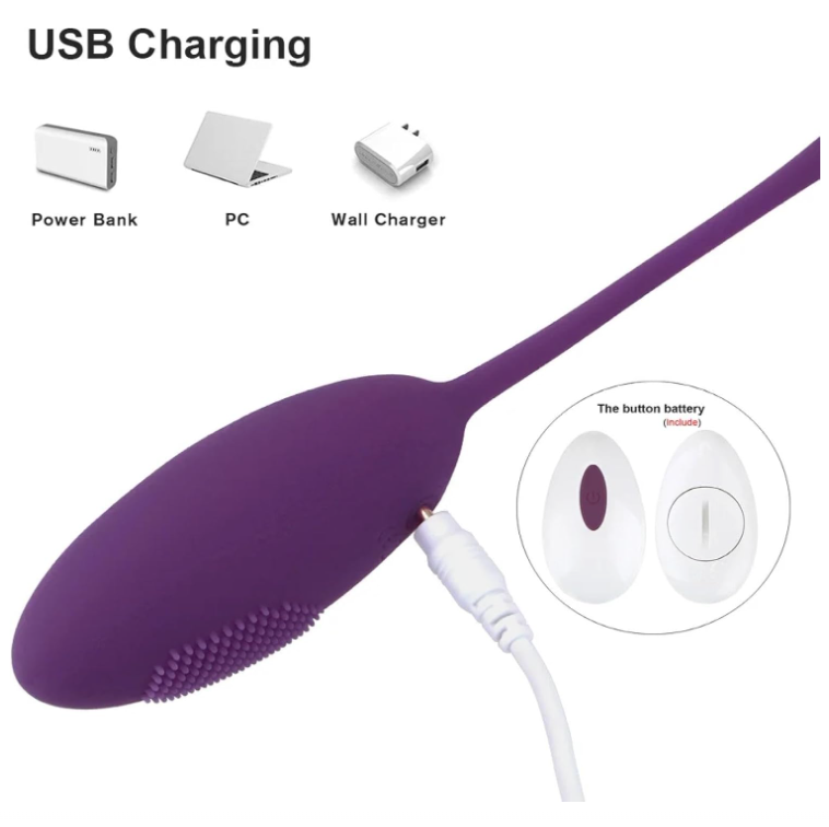 Cápsula vibratoria y cerdas con mando a distancia X6 Unds OMC-383