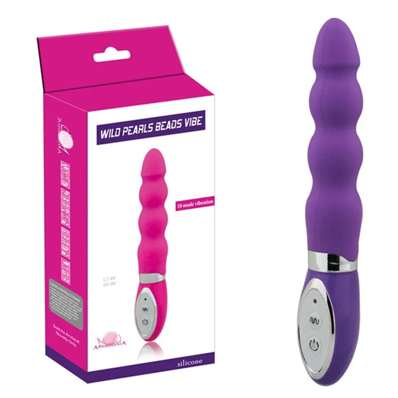 Vibrador Wild Pearls Beads Vibes Aphrodisia X6 Unds OMC-389