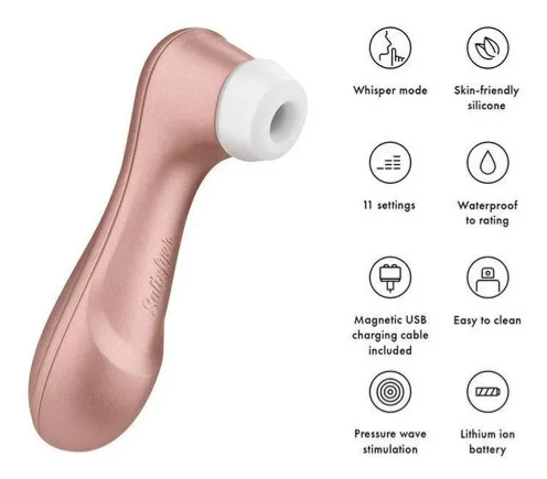 Vibrador Clitorial Satisfyer Pro 2 color nude X6 Unds OMC-413