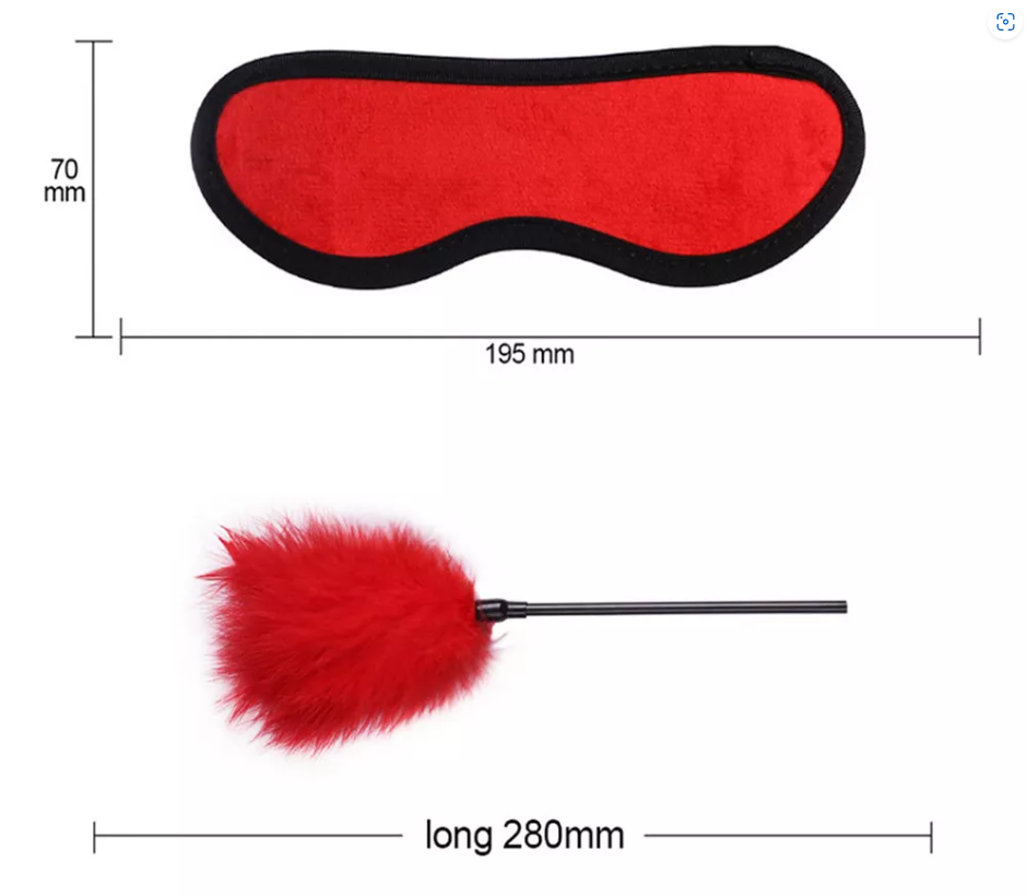 KIT BONDAGE – SUMISIÓN X6 Unds OMC-332