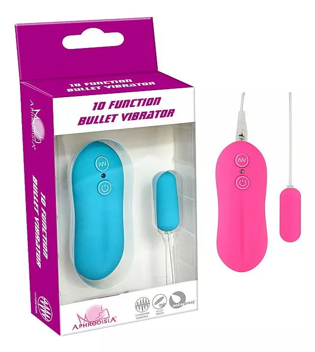 Bullet con mando a distancia, 10 vibraciones X6 Unds OMC-387