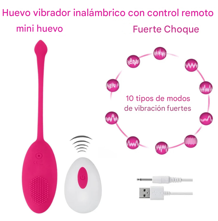 Cápsula vibratoria y cerdas con mando a distancia X6 Unds OMC-383