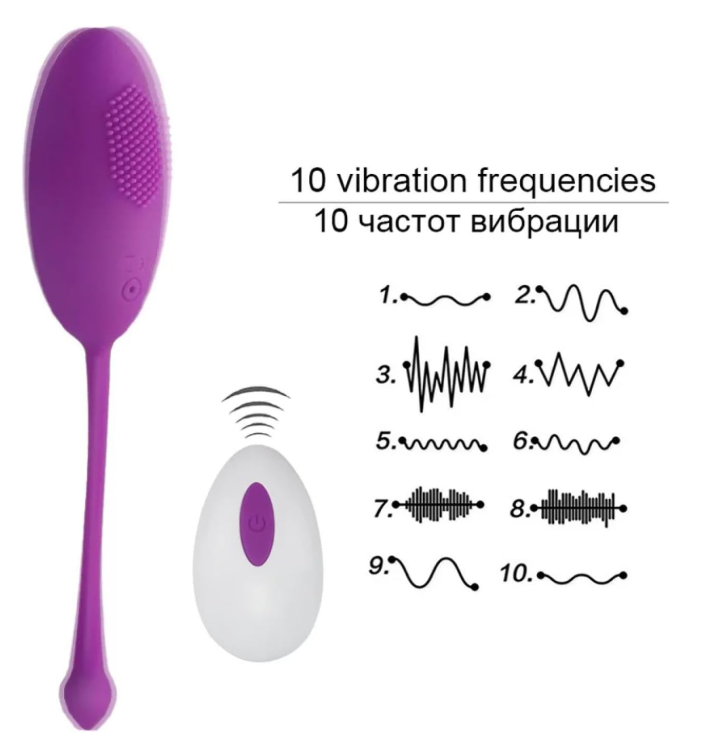 Cápsula vibratoria y cerdas con mando a distancia X6 Unds OMC-383
