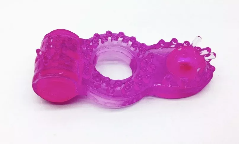 Anillo Vibrador Retardante Doble Estimulación X6 Unds OMC-369