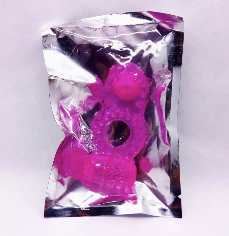 ANILLO VIBRADOR RETARDANTE DOBLE ESTIMULACION X6UNDS - OMC-369