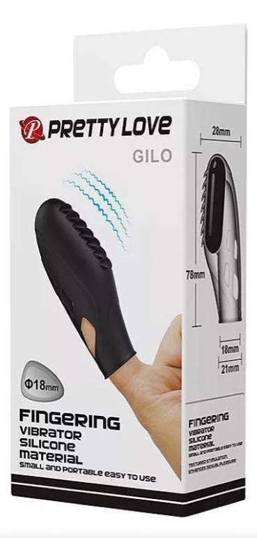 Funda Masturbadora Para Dedo Con Bala Vibradora X6 Unds OMC-385