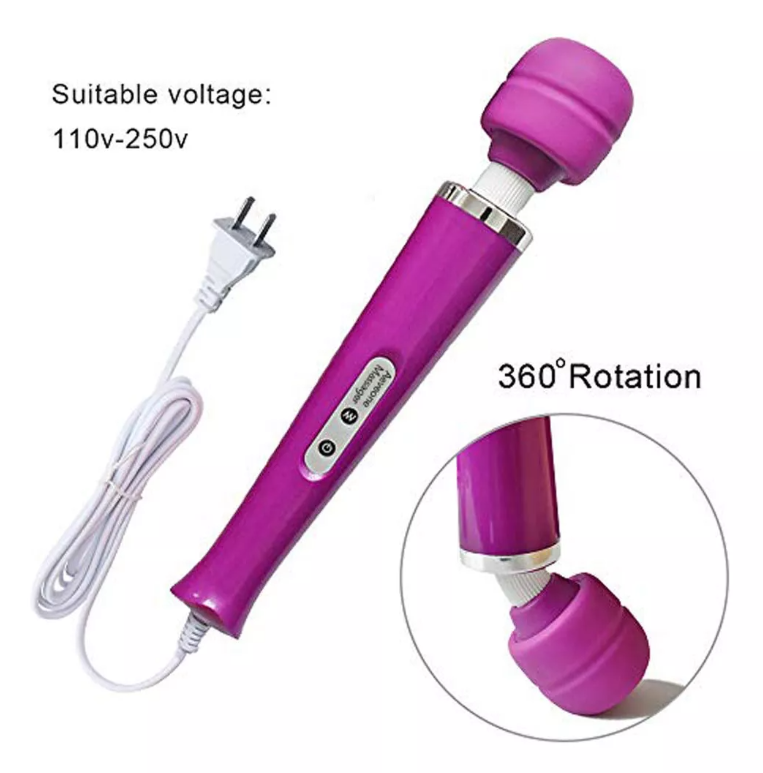 Potente masajeador eléctrico de mano con cable X6 Unds OMC-372