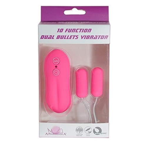 Duo De Balas Vibradoras Con Control 10 Funciones X6 Unds OMC-388