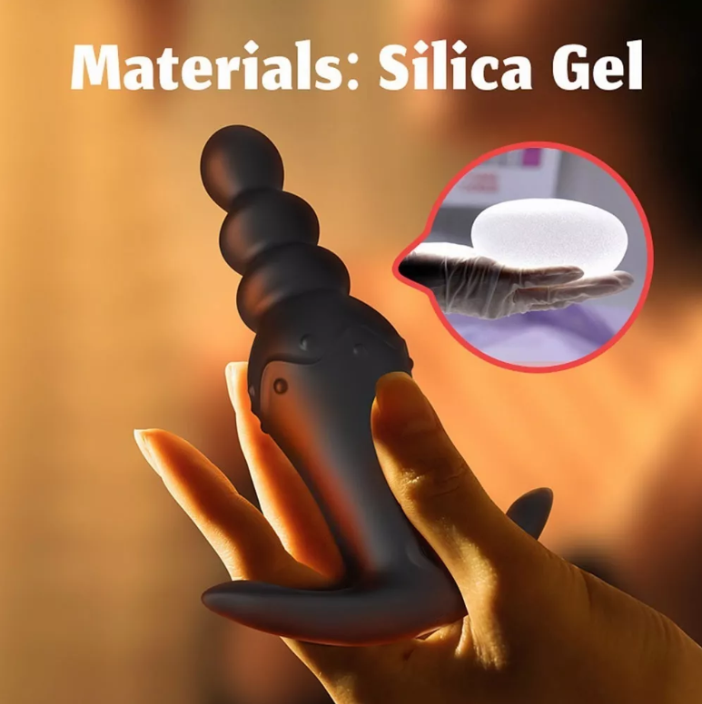 Masaje De Próstata Bolas Anales Vibrador Tapón X6 Unds OMC-420
