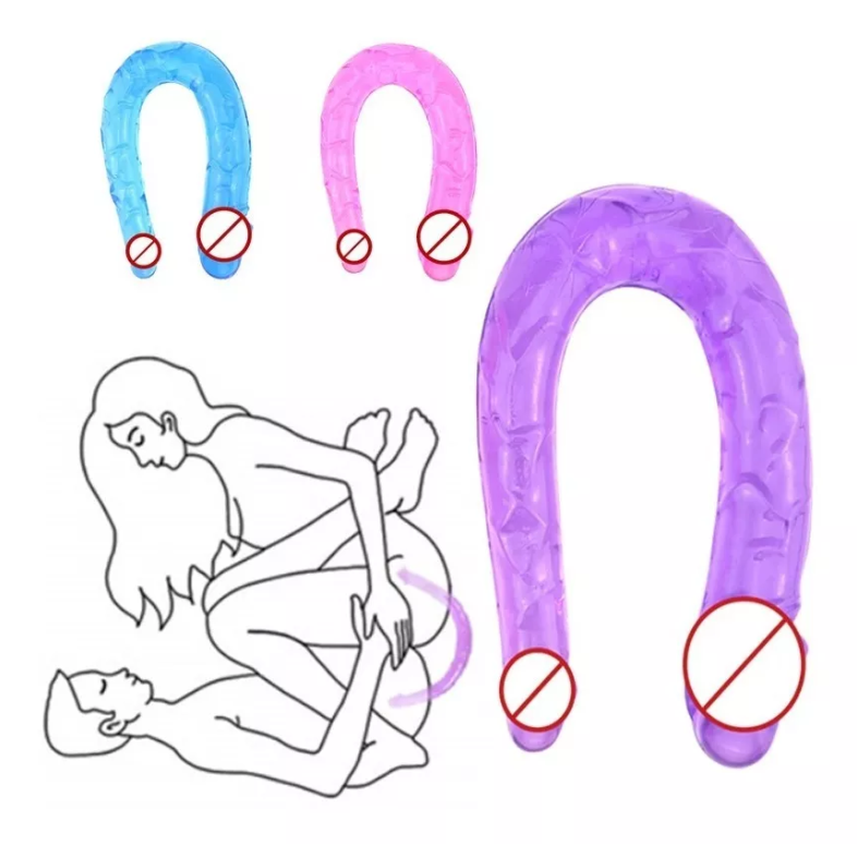 Dildo Doble Penetración Consolador Anal Vaginal X6 Unds OMC-421