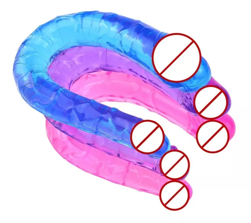 Dildo Doble Penetración Consolador Anal Vaginal X6 Unds OMC-421