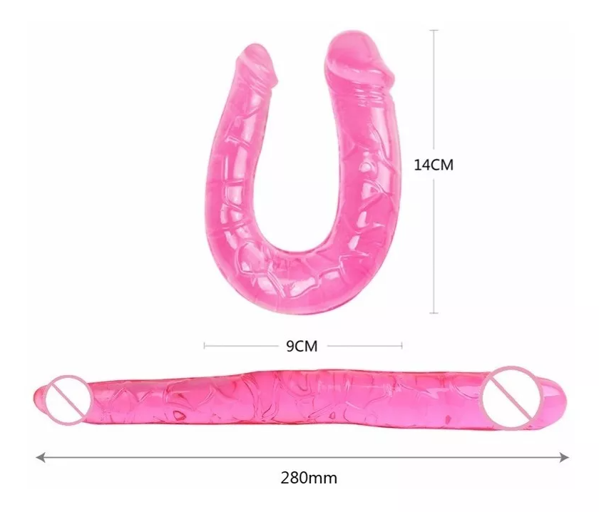 Dildo Doble Penetración Consolador Anal Vaginal X6 Unds OMC-421