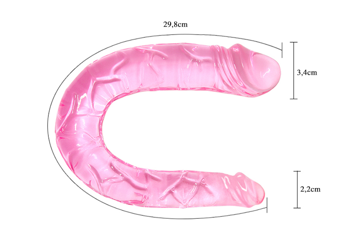 Dildo Doble Penetración Consolador Anal Vaginal X6 Unds OMC-421