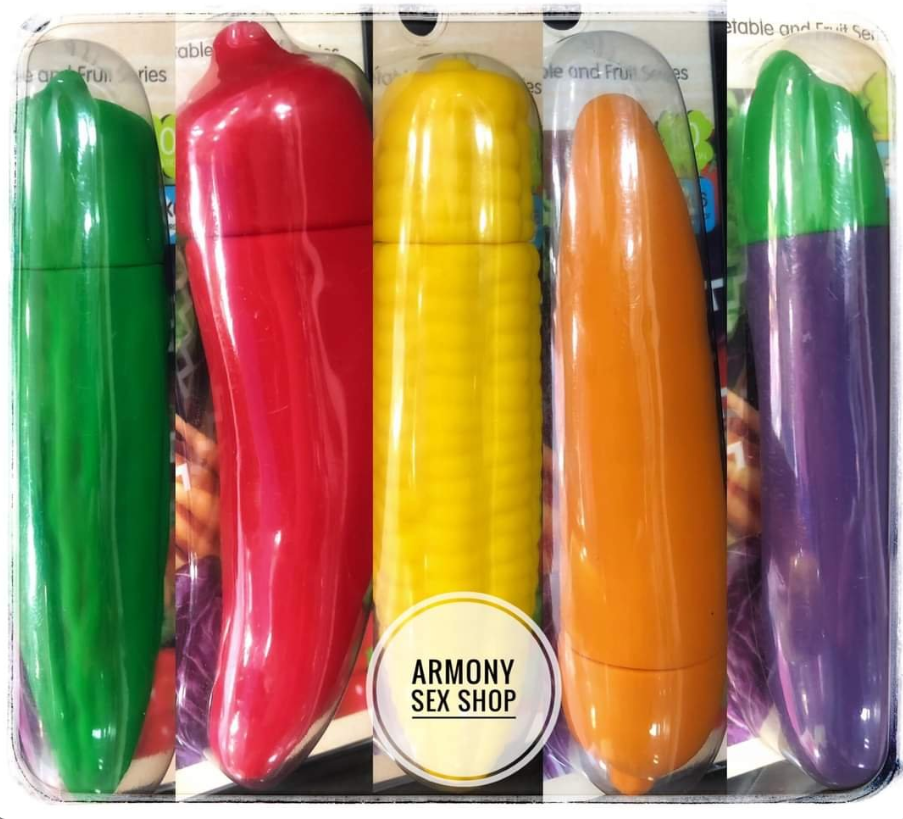 Vibrador en forma de Verdura X6 Unds OMC-363