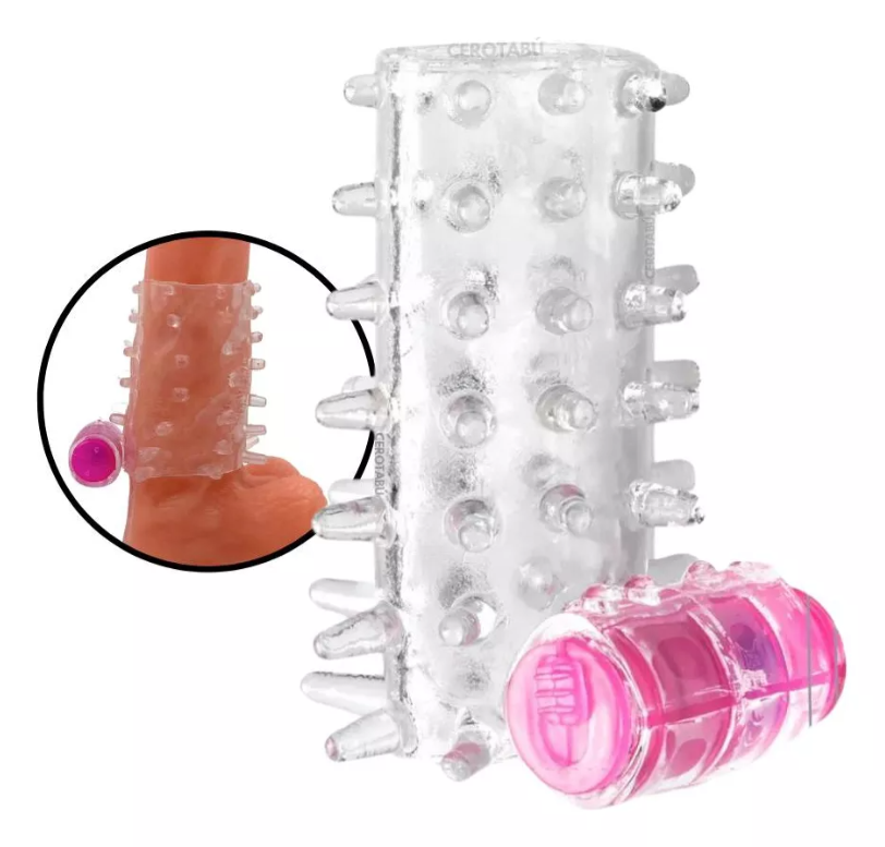 Anillo Vibrador Funda Para Pene X6 Unds OMC-370