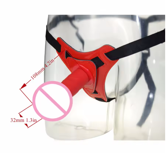 Arnes Con Dildo Consolador Unisex X6 Unds OMC-402