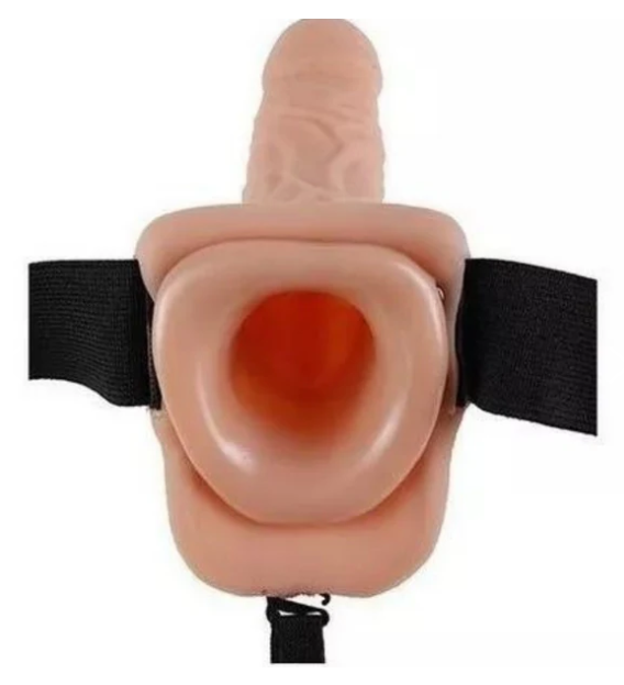 Arnes Consolador Dildo Con Vibración Hueco Pene Estimulador X6 Unds OMC-403
