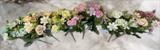 RAMO DE 5 ROSAS Y 5 FLORES X6UNDS OMC-725