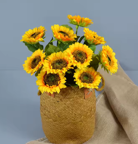 RAMO DE 6 GIRASOLES ARTIFICIALES X6UNDS - OMC-723
