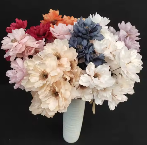 Ramo de 7 Flores Artificiales X 6 Unidades OMC-720