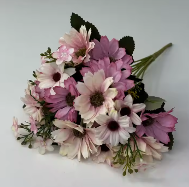 Ramo de 7 Flores Artificiales X 6 Unidades OMC-720