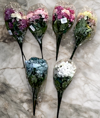 Ramo de 7 Flores Artificiales X 6 Unidades OMC-720