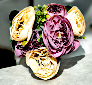Ramo de flores artificiales por 6 unidades OMC-717