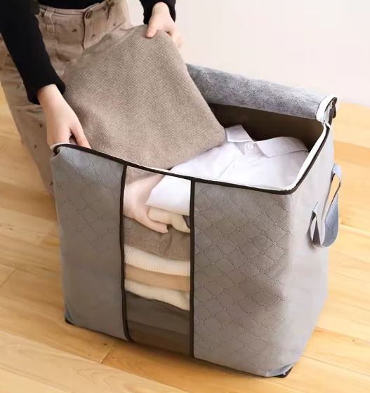 Bolsa Organizador De Cobijas Ropa Maleta X6 Unds OMC-701
