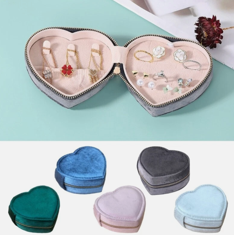 Organizador Joyero En Forma De Corazón X6 unds OMC-710
