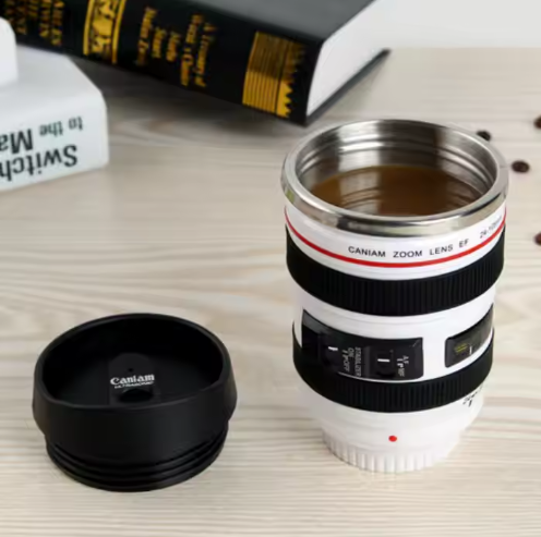 VASO MUG DISEÑO LENTE DE CAMARA X6UNDS - OMC-023