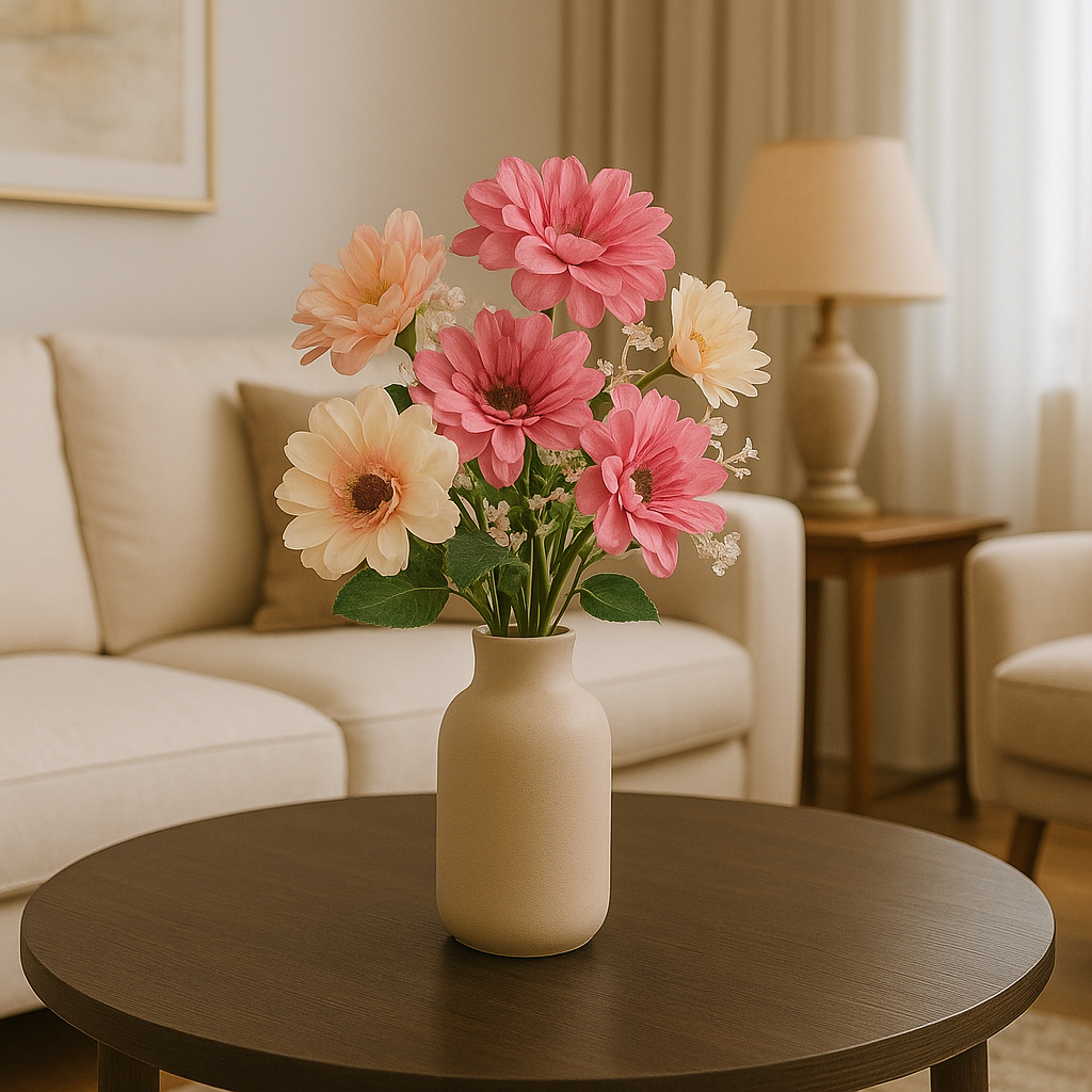 Ramo de 7 Flores Artificiales X 6 Unidades OMC-720