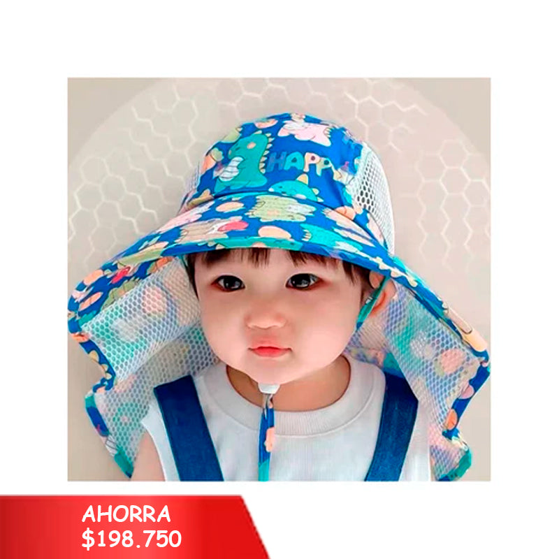 Sombrero De Pescador Para Niños Con Ala Ancha X 6 Unidades OMC-170