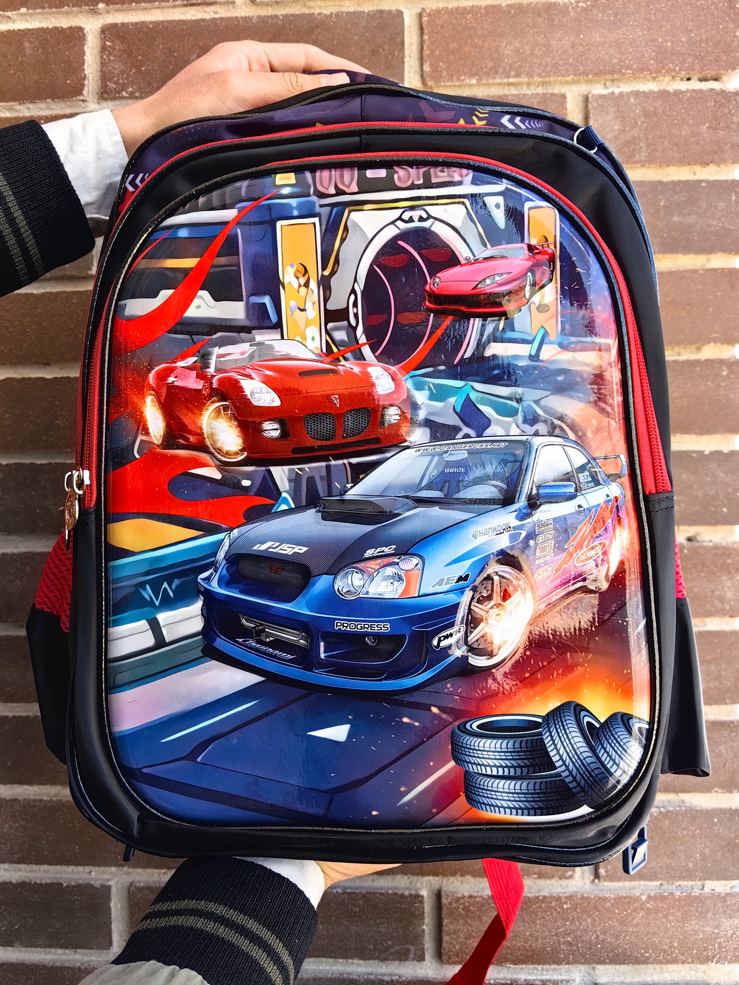 Maleta kit regreso a clases estilo 3D X 6 UNIDADES -2579