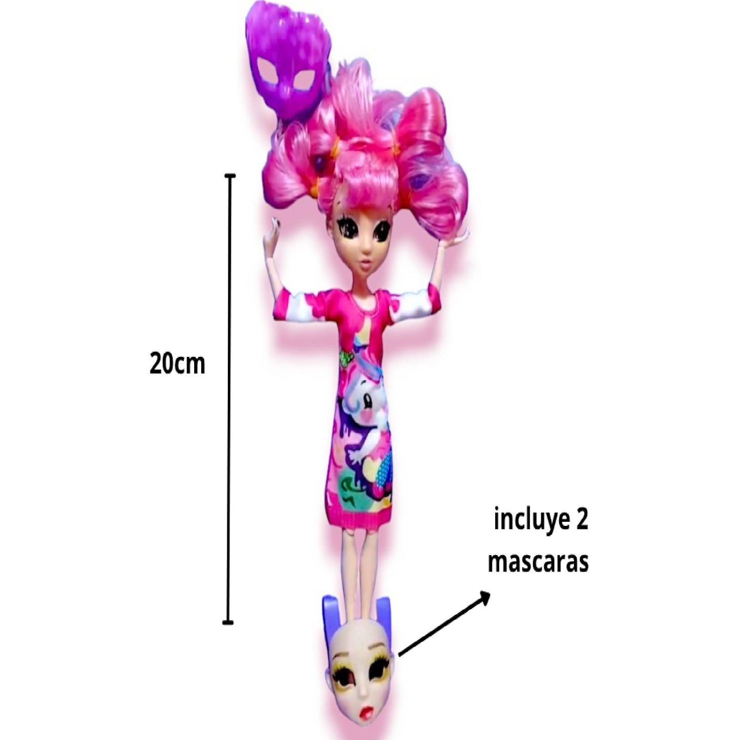 MUÑECA CAMBIO DE LOOK X6 UNDS - DXY34-1